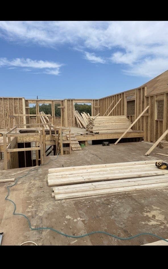 Residential framing by Dammad Construction